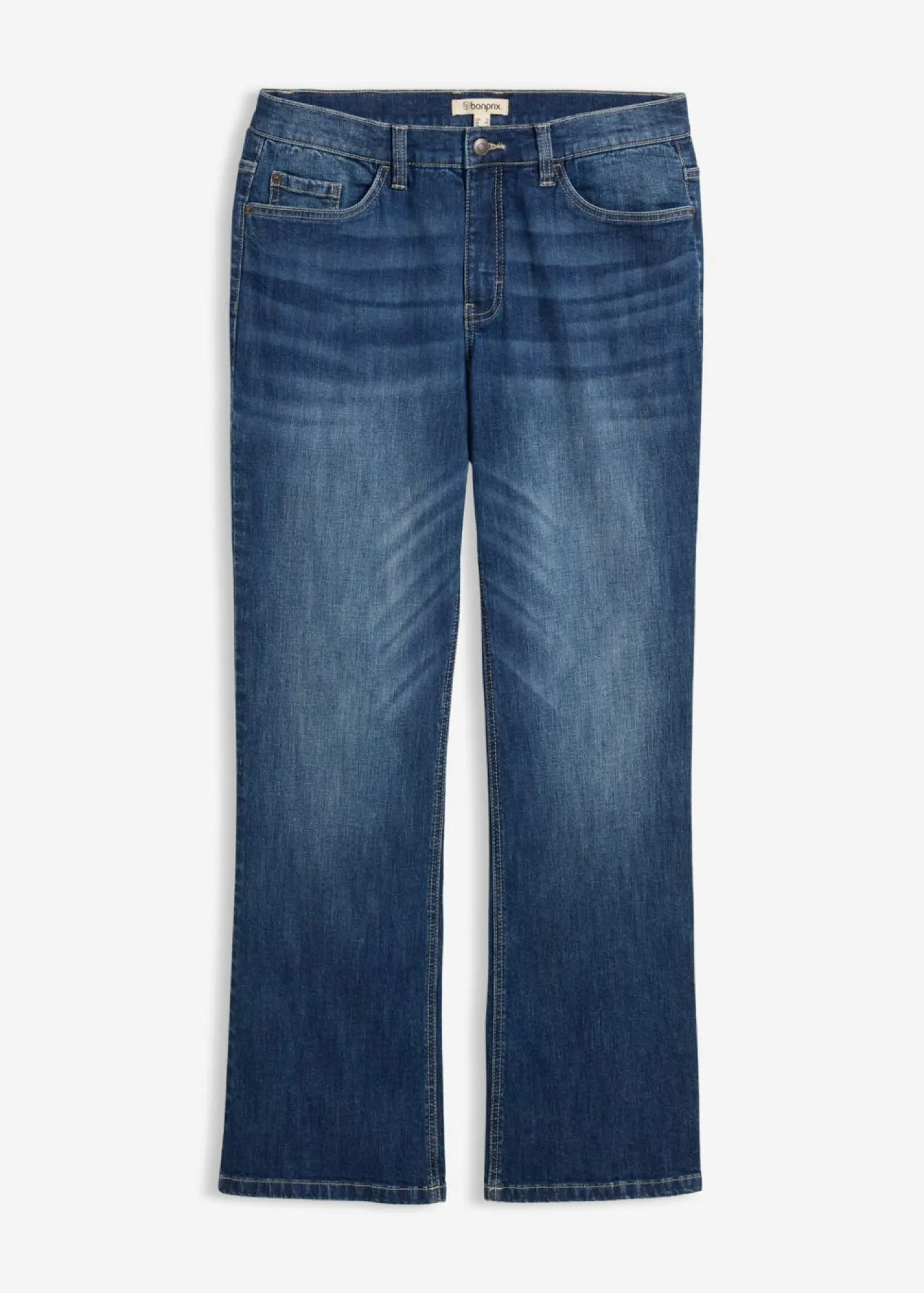bonprix bonprix Vaqueros>Vaqueros elásticos de corte regular y bootcut Denim