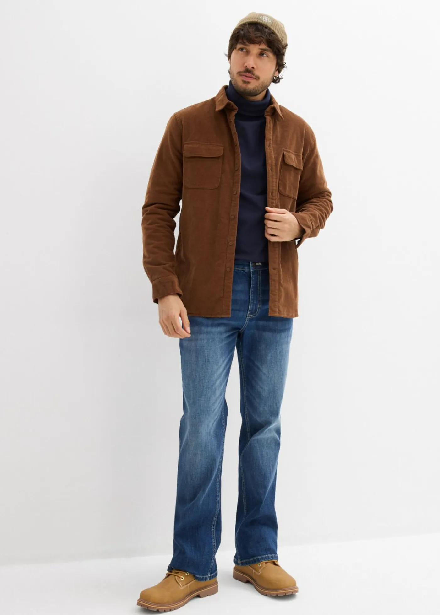 bonprix bonprix Vaqueros>Vaqueros elásticos de corte regular y bootcut Denim