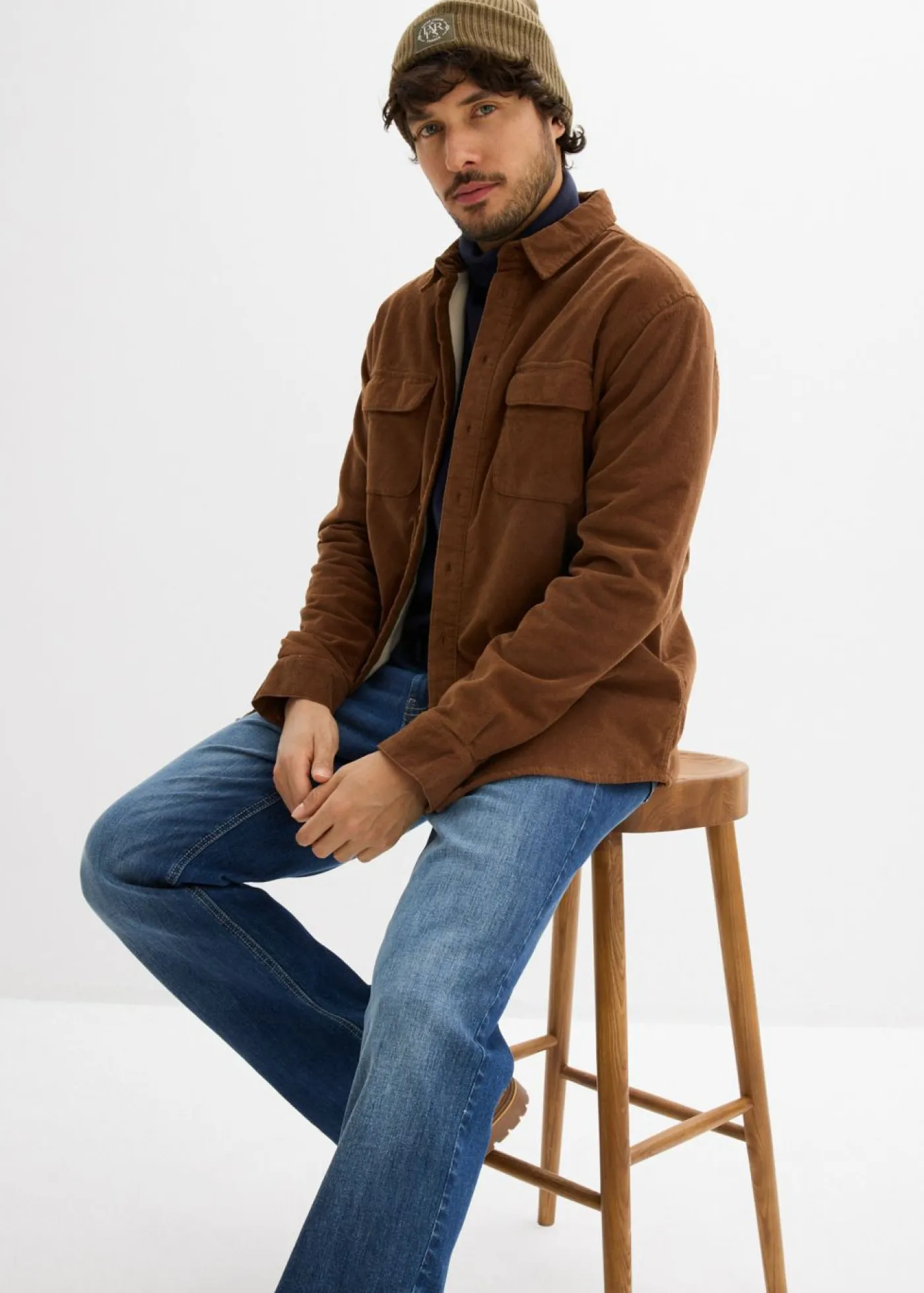 bonprix bonprix Vaqueros>Vaqueros elásticos de corte regular y bootcut Denim