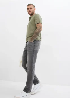 Hombre bonprix bonprix Vaqueros elásticos de corte regular y recto