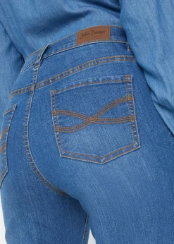 Mujer bonprix bonprix Vaqueros elásticos de corte capri