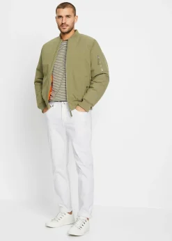 Hombre bonprix bonprix Vaqueros elásticos de corte clásico y tapered