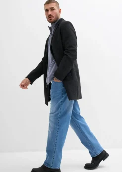 Hombre bonprix bonprix Vaqueros elásticos de corte holgado y recto