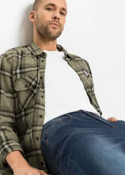 Hombre bonprix bonprix Vaqueros elásticos de corte slim y tapered (2 unidades)