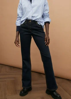 Mujer bonprix bonprix Vaqueros elásticos de talle alto con corte bootcut