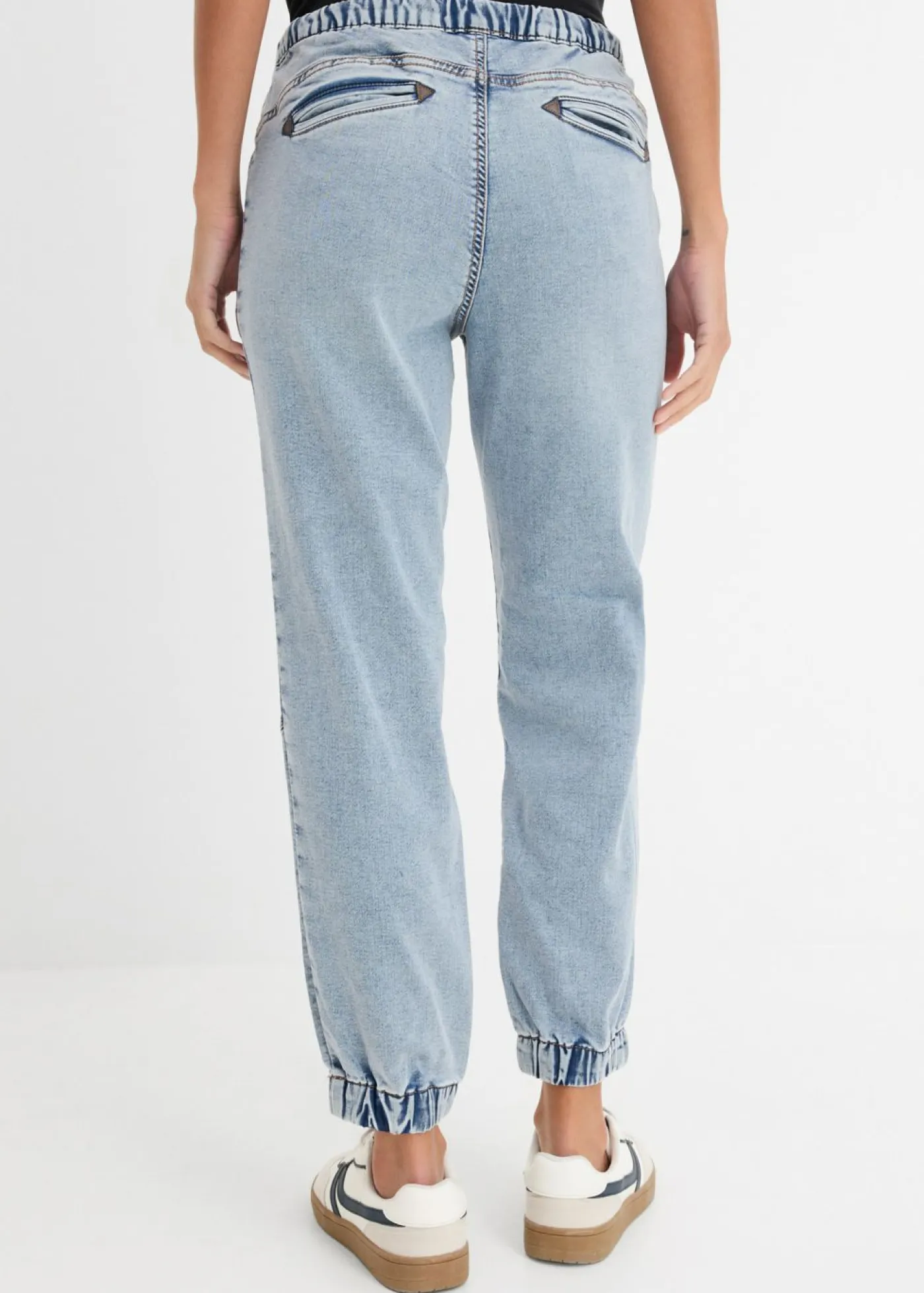 Mujer bonprix bonprix Vaqueros elásticos deportivos de talle medio