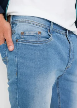 Hombre bonprix bonprix Vaqueros elásticos ligeros regular fit, straight (2 unidades)