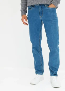 Hombre bonprix bonprix Vaqueros elásticos, regular fit, straight (2 unidades)