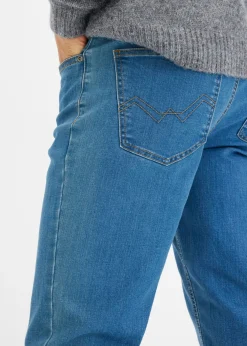 Hombre bonprix bonprix Vaqueros elásticos, regular fit, straight (2 unidades)