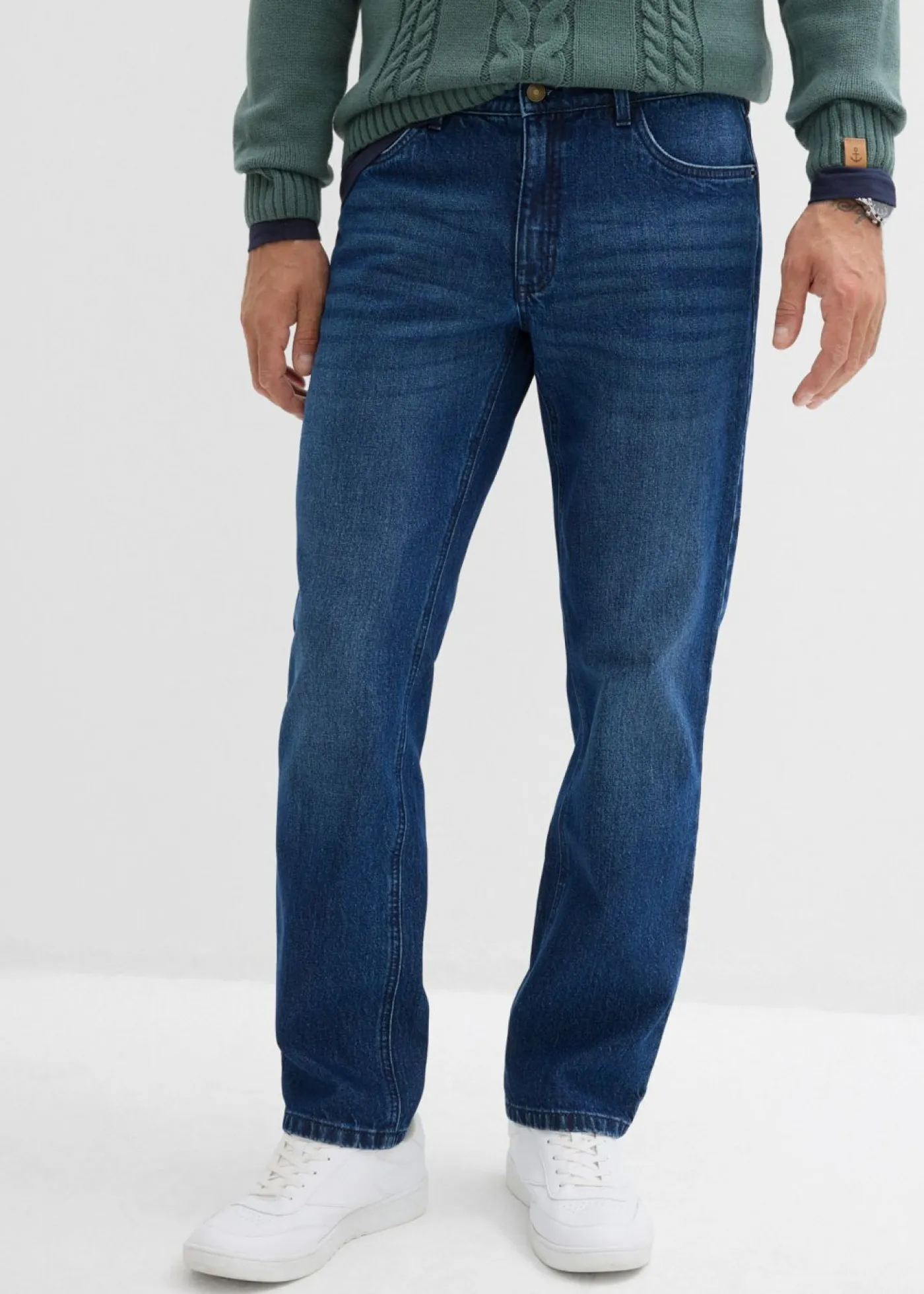 Hombre bonprix bonprix Vaqueros elásticos, relaxed fit, straight