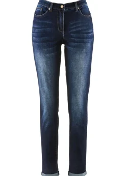 Mujer bonprix bonprix Vaqueros elásticos tipo boyfriend, mid waist