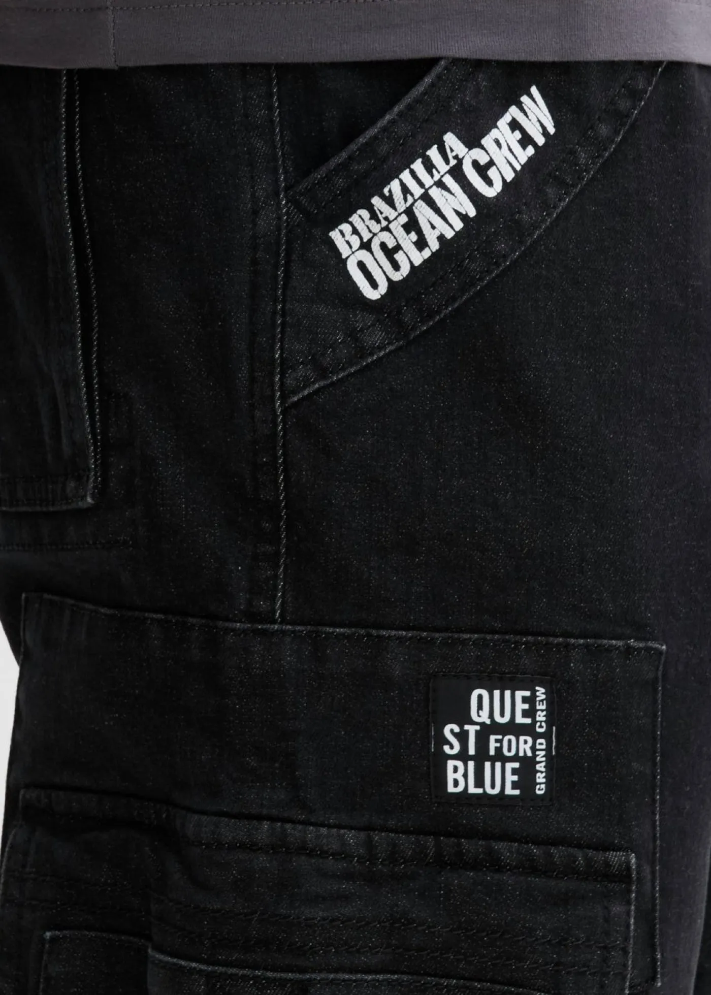 Hombre bonprix bonprix Vaqueros elásticos tipo cargo con corte recto, diseño informal y cinturilla cómoda