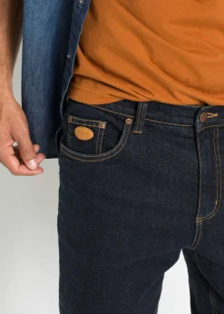 Hombre bonprix bonprix Vaqueros elásticos térmicos con corte clásico y forro cálido