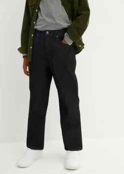 Niños bonprix bonprix Vaqueros extra loose fit, con cintura ajustable, straight