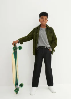 Niños bonprix bonprix Vaqueros extra loose fit, con cintura ajustable, straight