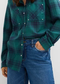 Mujer bonprix bonprix Vaqueros holgados con talle medio y corte recto