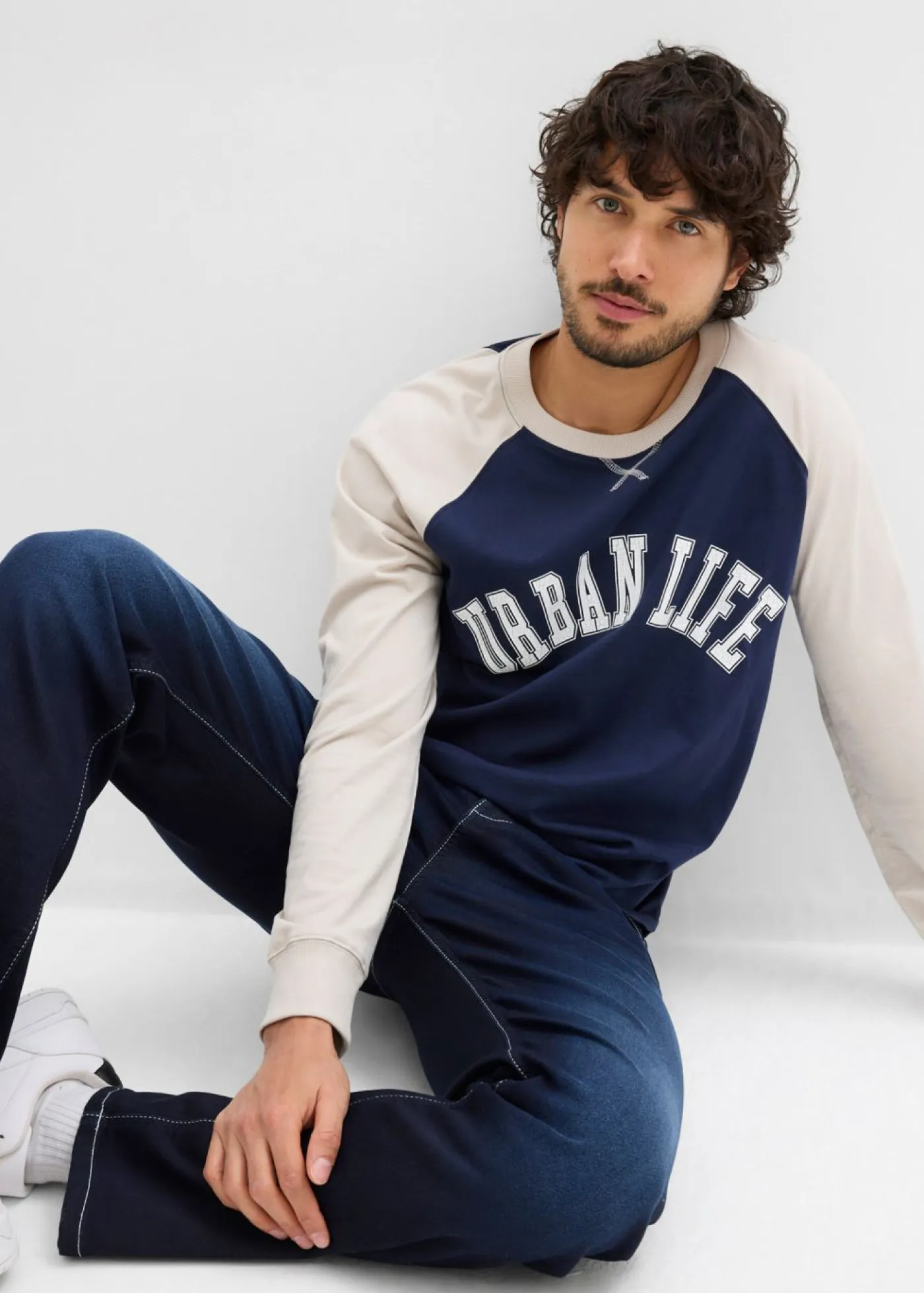 Hombre bonprix bonprix Vaqueros informales con corte clásico y recto