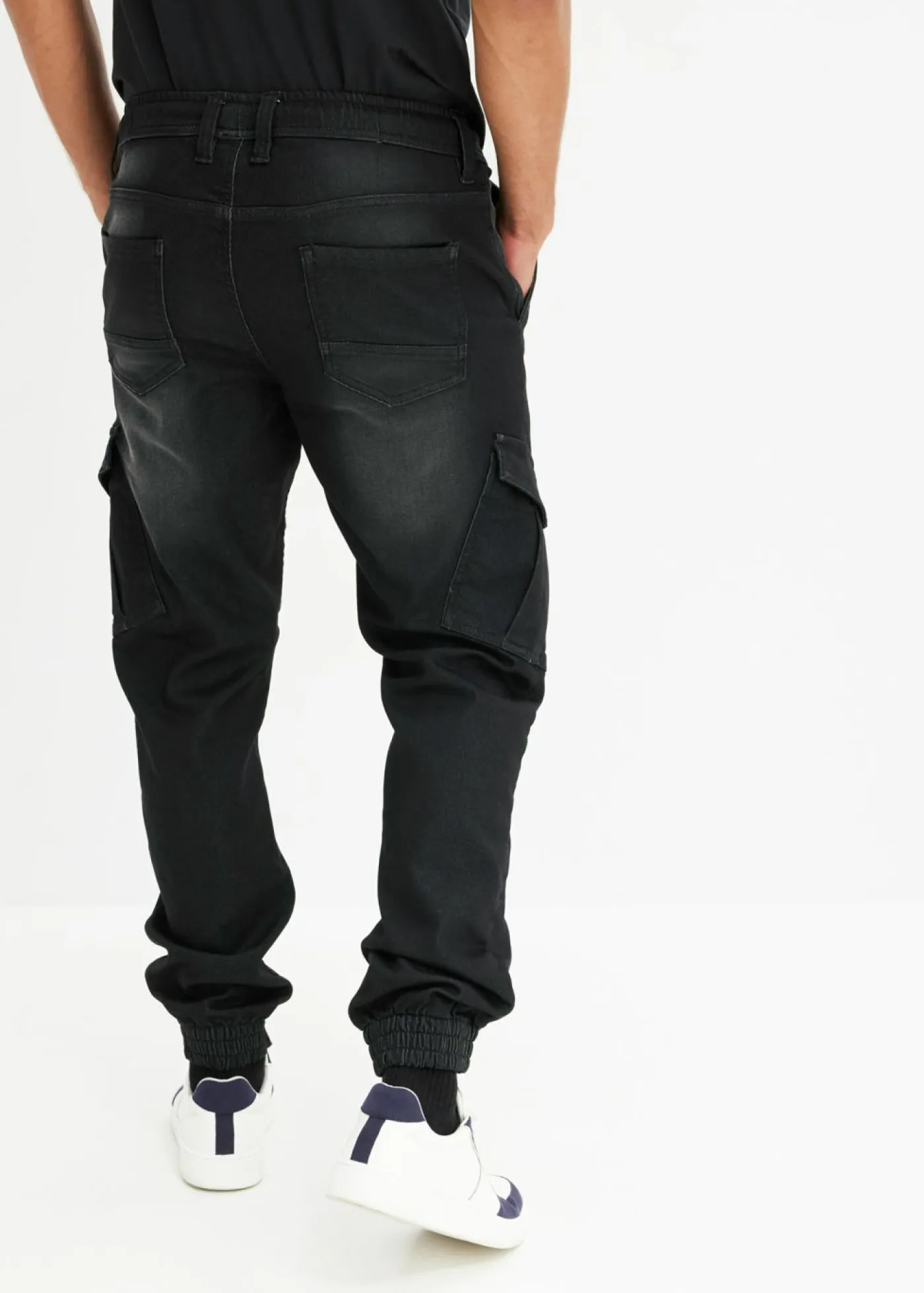 Hombre bonprix bonprix Vaqueros informales con corte regular, forma recta y cinturilla elástica