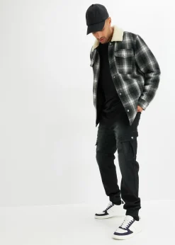 Hombre bonprix bonprix Vaqueros informales con corte regular, forma recta y cinturilla elástica