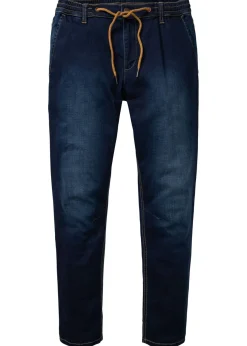 Hombre bonprix bonprix Vaqueros informales con corte regular, forma tapered y cinturilla cómoda