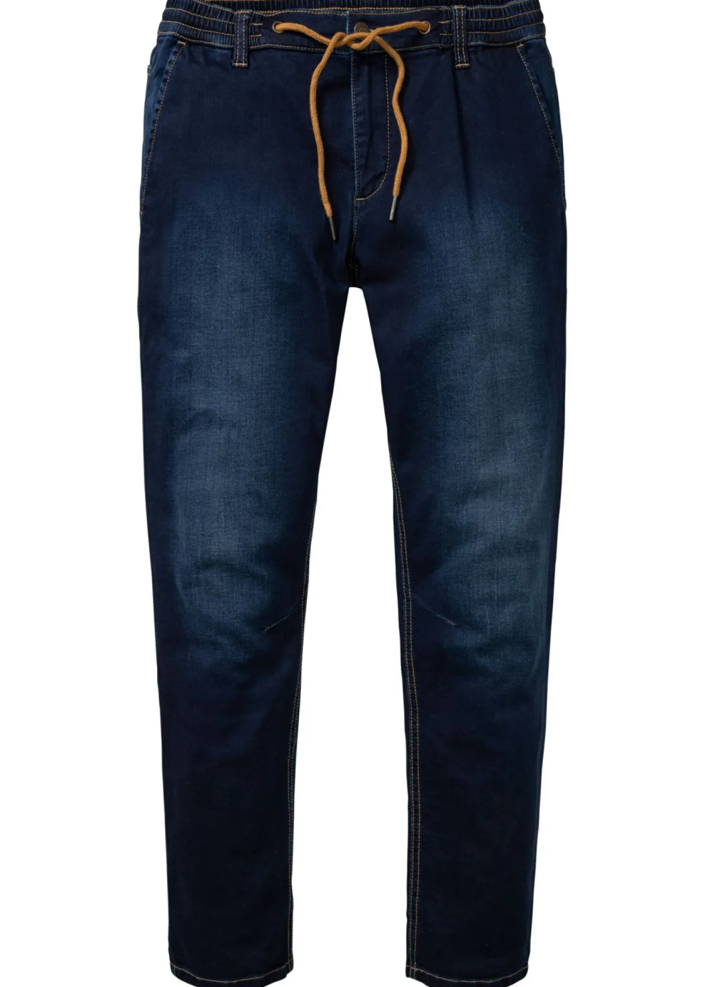 Hombre bonprix bonprix Vaqueros informales con corte regular, forma tapered y cinturilla cómoda