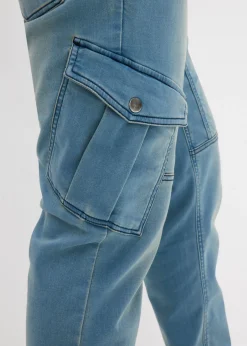 Hombre bonprix bonprix Vaqueros informales con corte regular, forma recta y cinturilla elástica