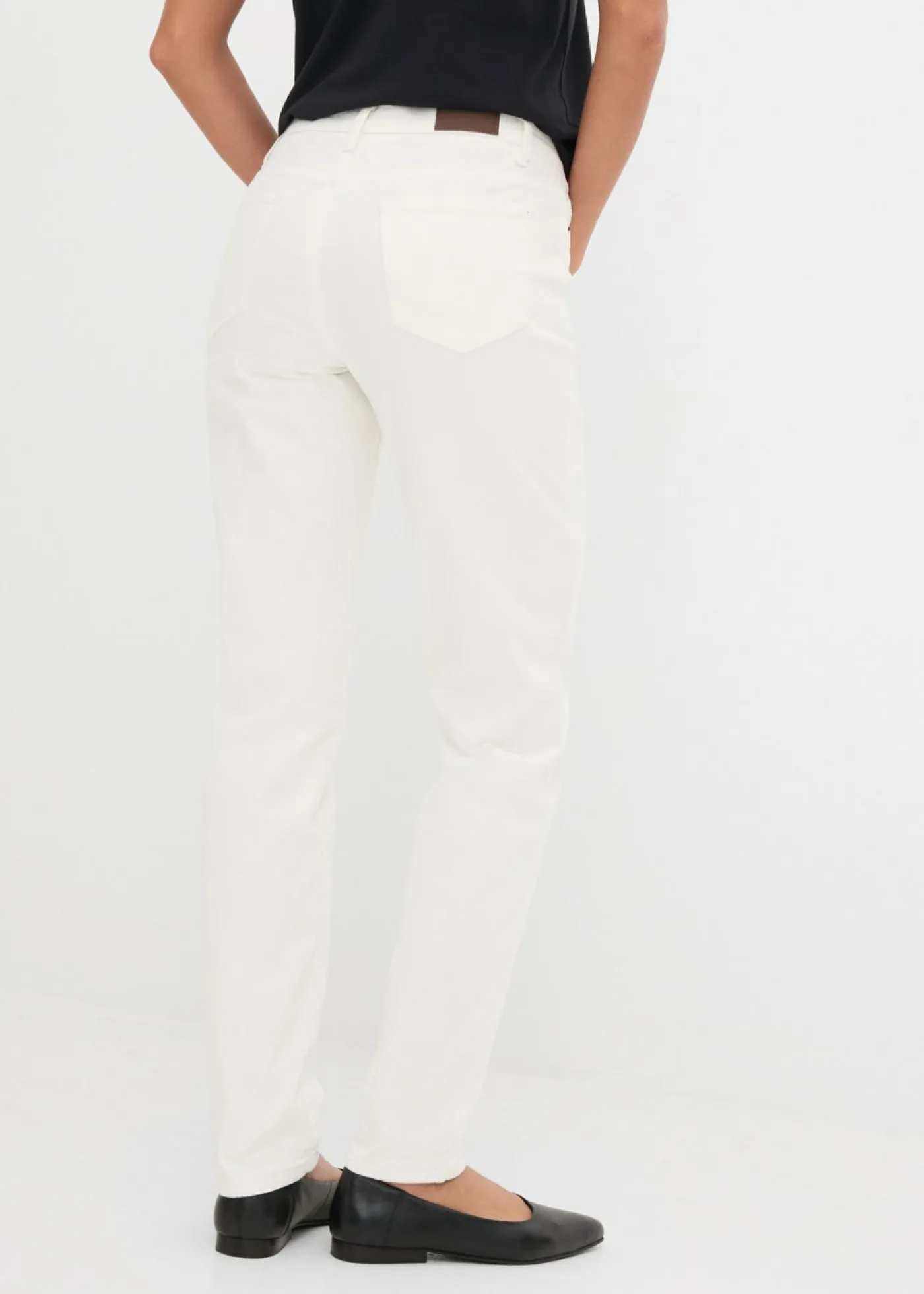 Mujer bonprix bonprix Vaqueros largos con corte mom y talle medio