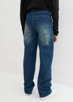 Niños bonprix bonprix Vaqueros loose fit, con cintura ajustable, straight