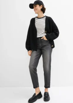 Mujer bonprix bonprix Vaqueros mom, high waist, low stretch, cropped