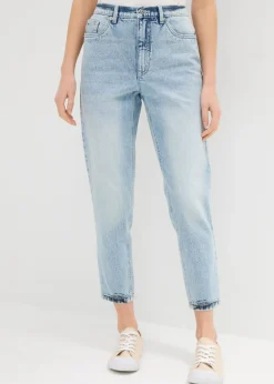 Mujer bonprix bonprix Vaqueros mom, high waist, low stretch, cropped