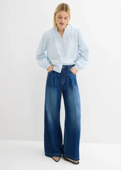 Mujer bonprix bonprix Vaqueros palazzo, super wide, de algodón