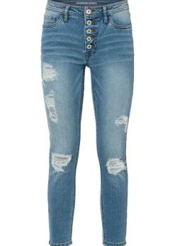 Mujer bonprix bonprix Vaqueros pitillo desgastados