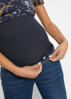 Mujer bonprix bonprix Vaqueros premamá con largo 7/8, slim