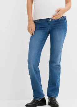 bonprix bonprix Premamá>Vaqueros premamá de algodón orgánico con pernera recta Denim