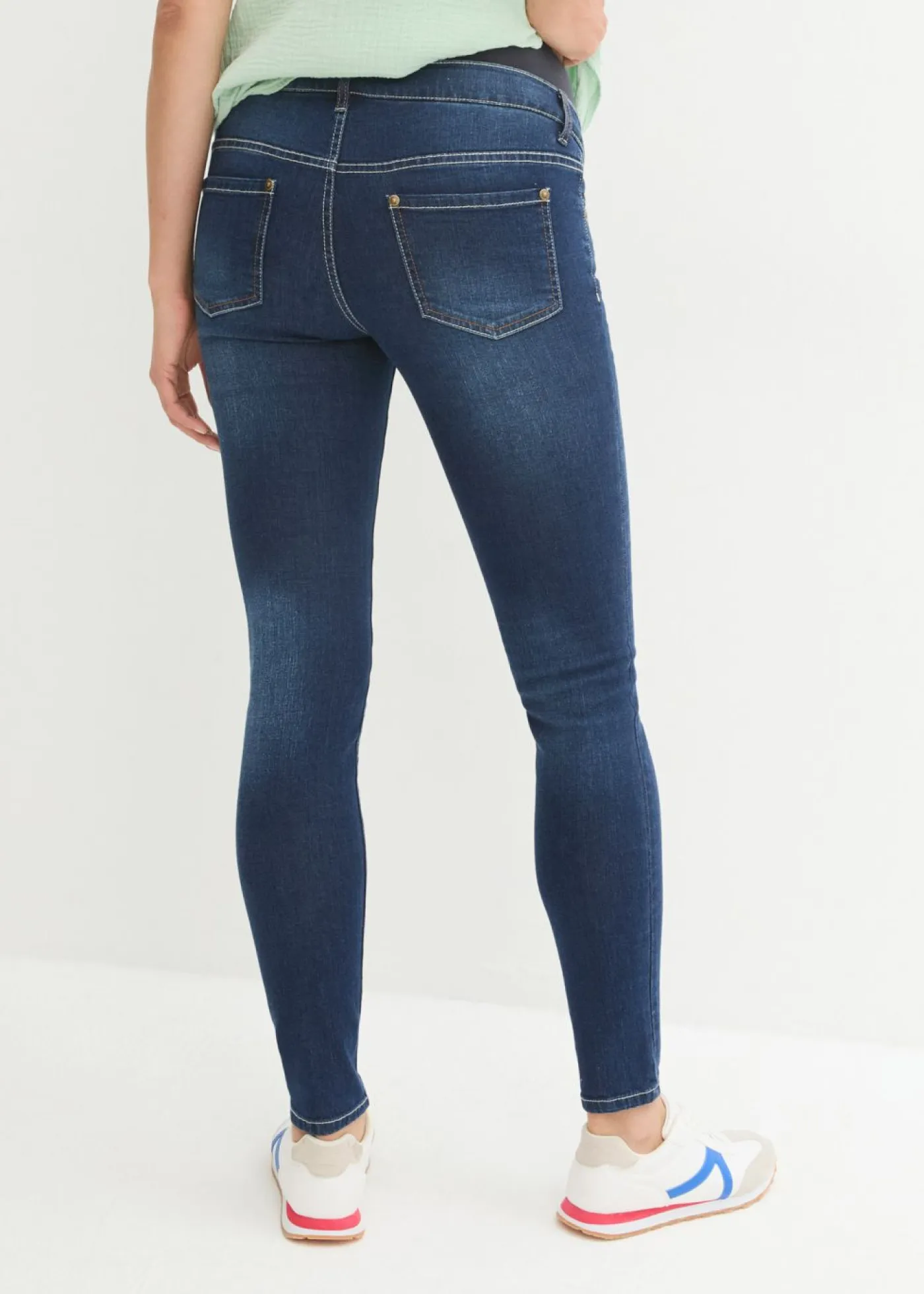 bonprix bonprix Premamá>Vaqueros premamá, skinny denim intenso