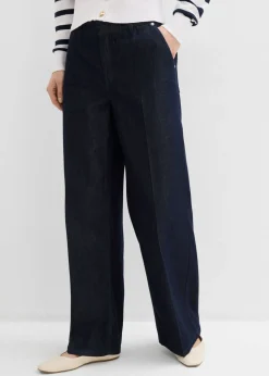 Mujer bonprix bonprix Vaqueros rectos con perneras anchas