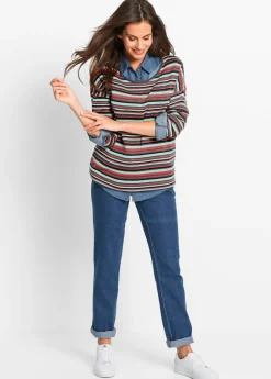 Mujer bonprix bonprix Vaqueros rectos de talle medio (2 unidades)