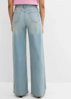 Mujer bonprix bonprix Vaqueros rectos holgados de talle alto