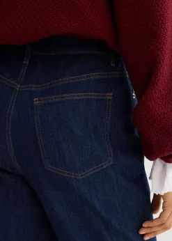 Mujer bonprix bonprix Vaqueros rectos holgados de talle alto