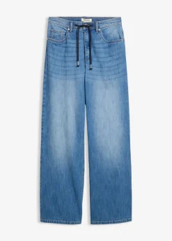 Mujer bonprix bonprix Vaqueros rectos holgados de talle alto