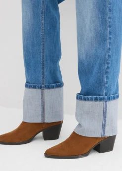 Mujer bonprix bonprix Vaqueros rectos holgados de talle alto