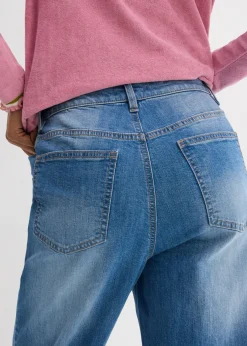 Mujer bonprix bonprix Vaqueros rectos holgados de talle alto