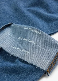 Mujer bonprix bonprix Vaqueros rectos premamá 2 en 1 con corte holgado para durante y después del embarazo