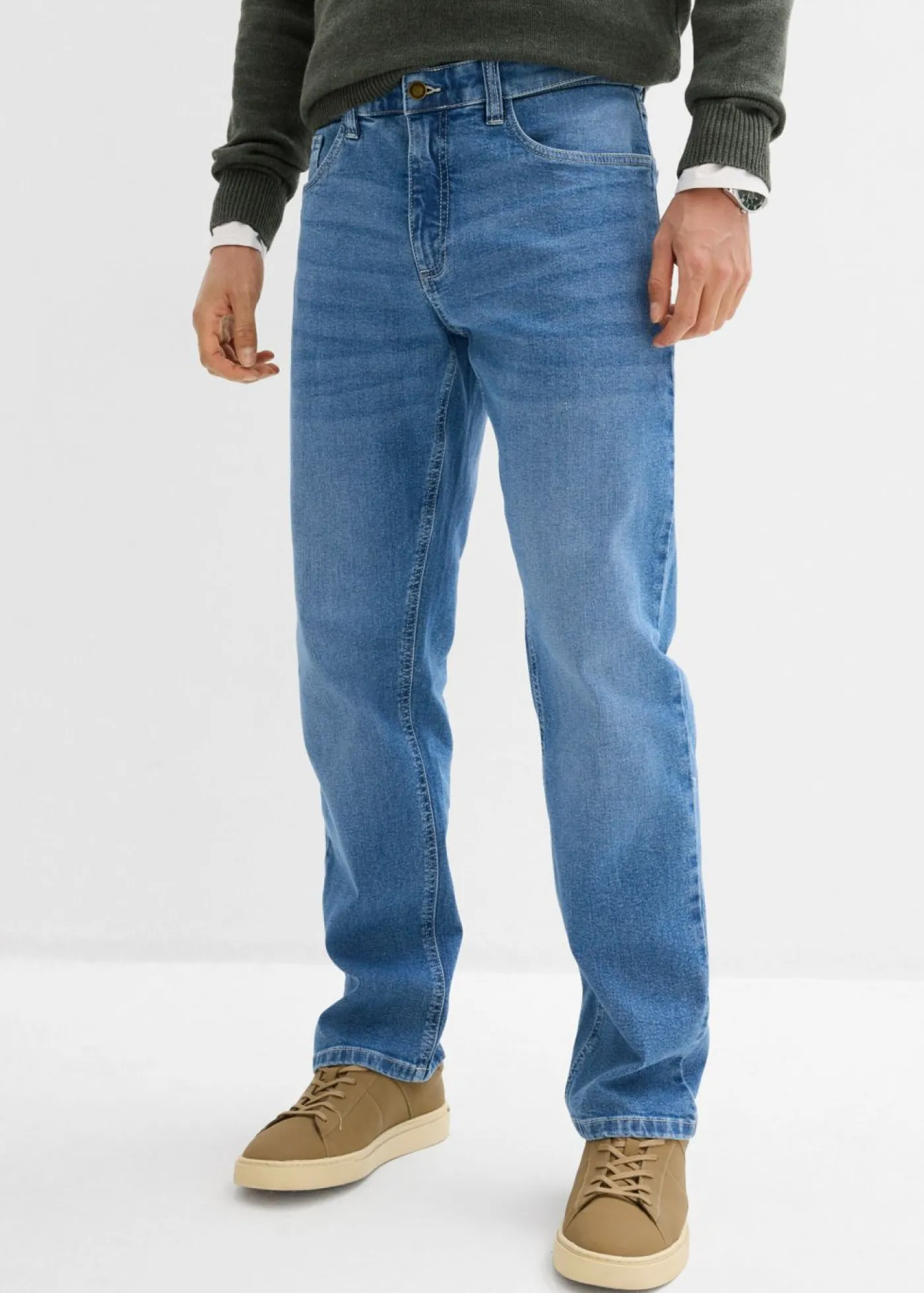 bonprix bonprix Vaqueros>Vaqueros relaxed fit Azul piedra