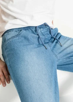 Hombre bonprix bonprix Vaqueros sin cierre de corte clásico en tejido veraniego (2 unidades)