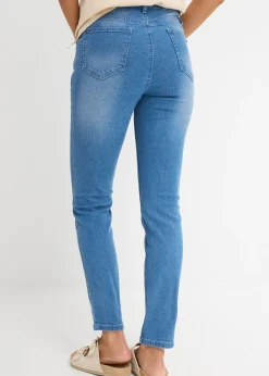 Mujer bonprix bonprix Vaqueros skinny con corte cropped y talle alto