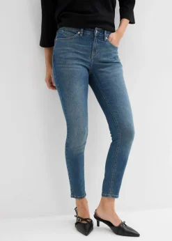 Mujer bonprix bonprix Vaqueros skinny, mid waist, elásticos