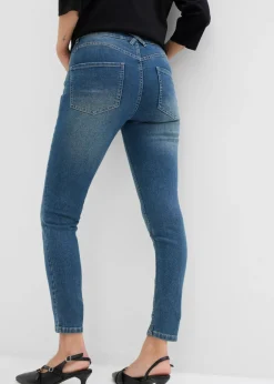 Mujer bonprix bonprix Vaqueros skinny, mid waist, elásticos