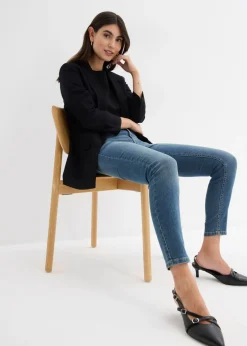 Mujer bonprix bonprix Vaqueros skinny, mid waist, elásticos