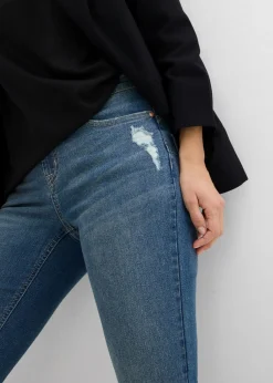 Mujer bonprix bonprix Vaqueros skinny, mid waist, elásticos